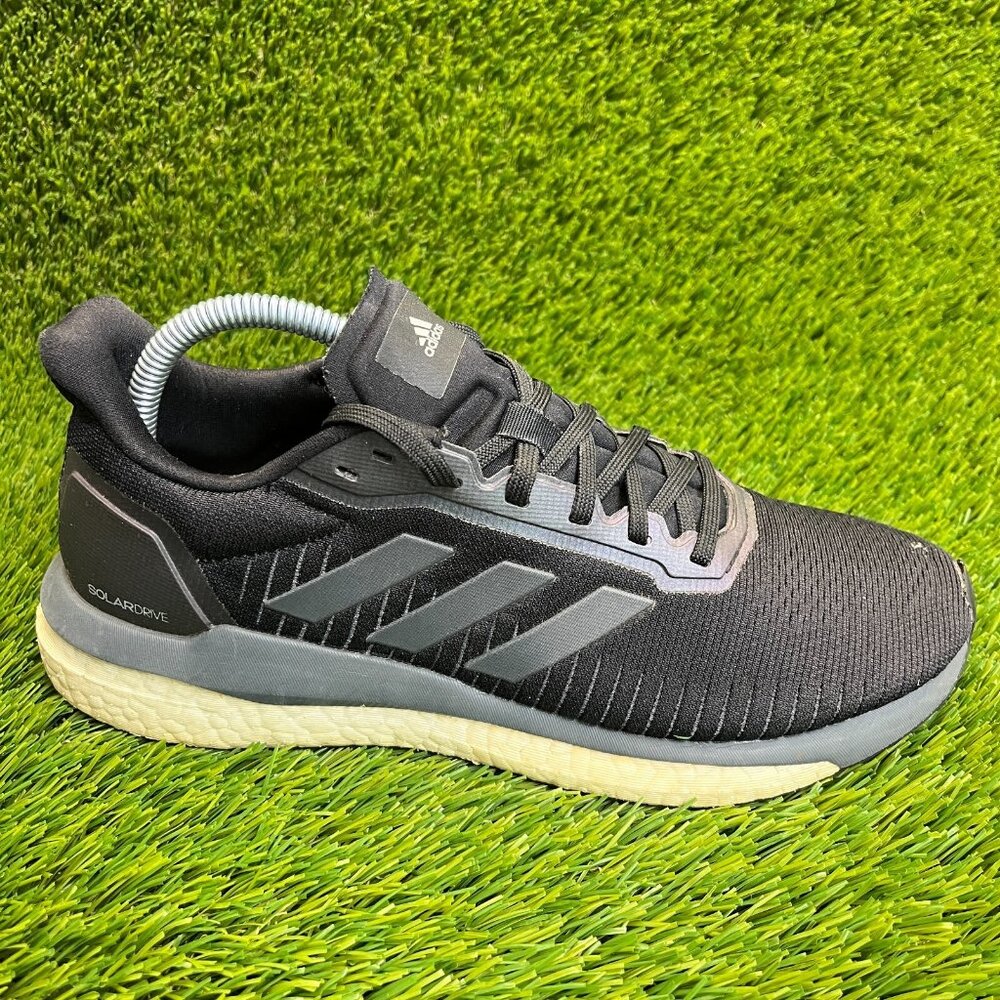 Adidas Solar Drive 19 Womens Size 8.5 Black Walking Running Shoes Sneakers